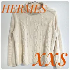 HERMES/エルメス】マルジェラ期カシミヤ100%ニットカーディガン M