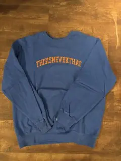thisisneverthat トレーナー　新品未使用 thisisneverthat T-Logo Crewneck KS1482 (thisisneverthat