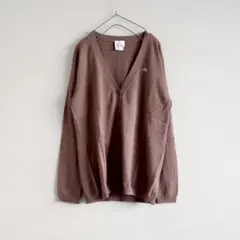 LACOSTE ラコステ カーディガン ニット セーター ブラウン 46