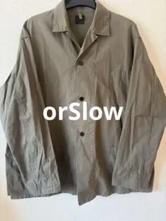 orslow】ヘリンボーンツイード ノーカラージャケットエンジニア