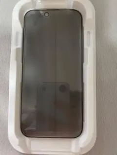 iPhone16 覗き見防止強化ガラスフィルム 未使用