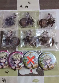 白猫プロジェクト ペルマナ 缶バッジ アクリルスタンド まとめ売り