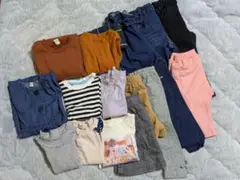 【匿名配送】秋冬用　トップス　女の子　90cm　16点まとめ売り