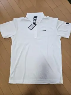 ムータマリン ポロシャツセットアップ XL ホワイト BANDEL（バンデル） BANDEL x muta MARINE × ムータマリン コラボ ヘム
