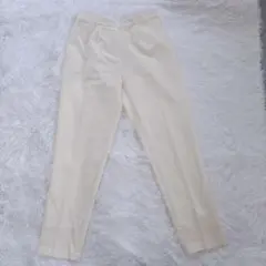 Alma design レディース スラックス パンツ ホワイト M
