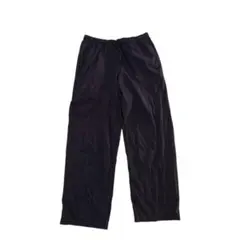 ユニクロ リラックスパンツ パジャマ ネイビー系 ルームウェア ウエストゴム S