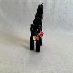 steiff シュタイフ ブラックトムキャット 黒猫 ビンテージ - メルカリ