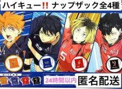 ハイキュー‼️コカコーラアクエリアスオリジナルナップサック⭐️全４種セット　匿名配送