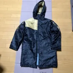 Mizuno ベンチコート メンズ Mサイズ ブラック/ベージュ