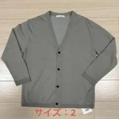 【新品未使用】PUBLIC TOKYO 極 リネンリラックスニットカーディガンのサムネイル