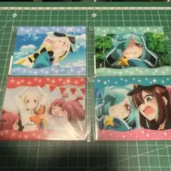 魔法少女にあこがれて　ゲーマーズ　チェンジング　キーホルダー　全5種セット 魔法少女にあこがれて_チェンジングアクリルキーホルダー
