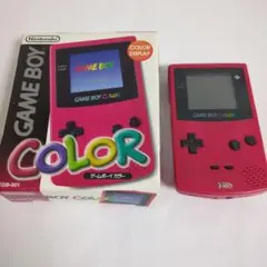 ✡️任天堂 ゲームボーイカラー本体 レッド箱付き✡️