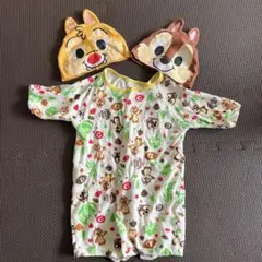 Disney Baby チップとデール ロンパース 50-60cm