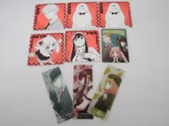 ◎O6 SPY×FAMILY セット スパイファミリーコースターしおりステッカー