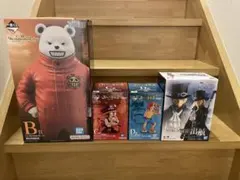 ワンピース　一番くじ　プライズ　フィギュア　ベポ　シャンクス　バギー　サボ