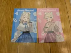 ホロライブ フワモコ フワワ モココ ポストカード トラベルシリーズ 特典