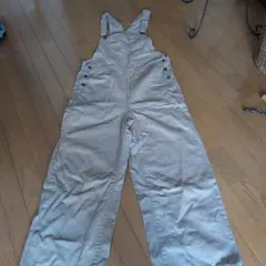 GU ベージュ サロペット XL