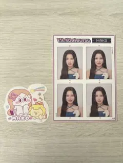 NiziU POPUP STORE ランダムステッカーセット（マコ）
