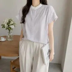 Sonny Label 『WEB限定』ロープドビーコットンストライプブラウスのサムネイル