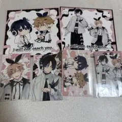 みか 君には届かない。 ゆるキュンBL BLACK&PINK カード 色紙