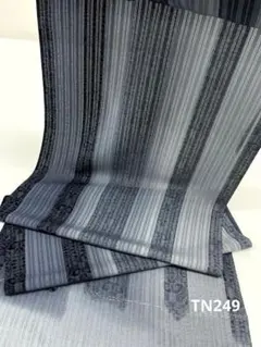 オーガンジー コート地 先染刺繍 薄物コート 正絹 反物 TN171 - メルカリ
