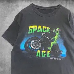 CCXR エイリアンTシャツ 宇宙人 アメリカン バイク ハーレー リトルグレイ