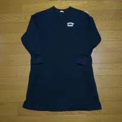 GU トレーナー生地 ワンピース 150cm 長袖 スウェットワンピース