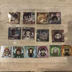 鬼滅の刃 にふぉるめーしょん デフォルメシール 13 14 鬼滅の刃マンチョコ