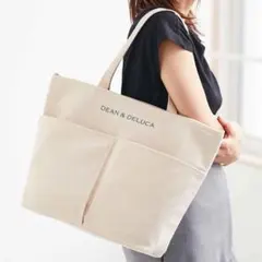 新品　付録　DEAN & DELUCA保冷保温　トートバッグ　コットン素材