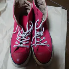 Converse All Star ハイカット レッド 25.5cm