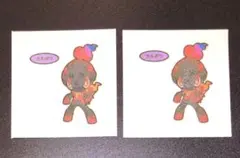 ポケモン　カルボウ　デコキャラ　シール　パン