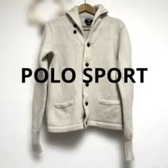 POLO SPORT ラルフローレン ショールカラーカーディガン ウール M