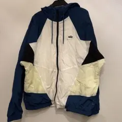 ひ*ろ様 Nike ナイロンジャケット M 青・白・黒・黄