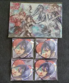 オトメイト　秋風　缶バッジ　マツリカの炯　燕來