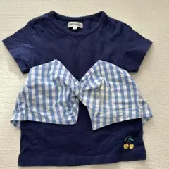 SHOO-LA-RUE ギンガムチェック Tシャツ 100