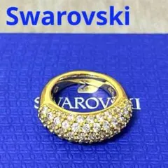 スワロフスキー ピンクゴールド リング 15号 - メルカリ