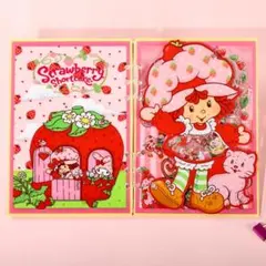 ストロベリーショートケーキ メモ帳A7シャカシャカノート