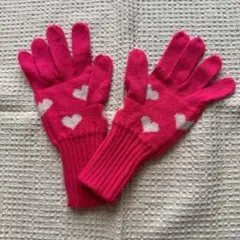 【GAPkids】 手袋 ピンク キッズサイズL