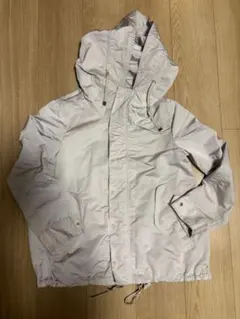 BARNYARD STORM マウンテンパーカー　ブルゾン　フードつき　白