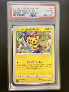 2026年最新】いたずら好きのピチュー psa10の人気アイテム - メルカリ
