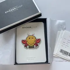アニヤハインドマーチ　ステッカー　スマイリー　かに座のサムネイル
