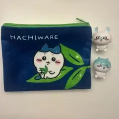 ちいかわ 綾鷹 コラボポーチ フィギュア 3点セット モモンガ