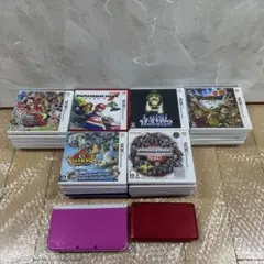 ニンテンドー3DS/3DS LL本体　36本ゲームソフトセット