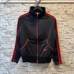 70s 70年代 Adidas 西ドイツ製 トラックジャケット 曲がりジッパー