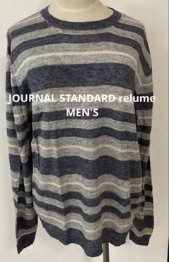 JOURNAL STANDARD relume メンズ　リネンニットのサムネイル