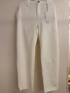 新品タグ付 ムータマリン パイル地 パンツ L ホワイト muta MARINE