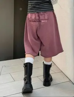 ロゴスウェットハーフパンツ 【美品】Lのサムネイル