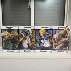 ワンピース　Grandistaシリーズ　フィギュア4体セット