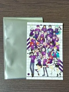 にじさんじフェス展　非売品　ステッカー　チームバイオレット