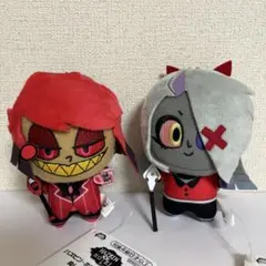 ハズビンホテルへようこそ ぬいぐるみ　マスコット　アラスター　ヴァギー